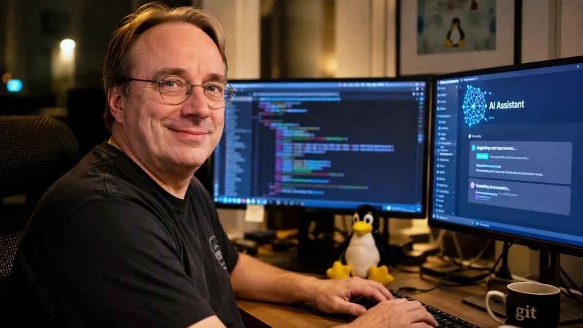 Linux et l'ia : torvalds rejette l'opposition, prône une intégration pragmatique